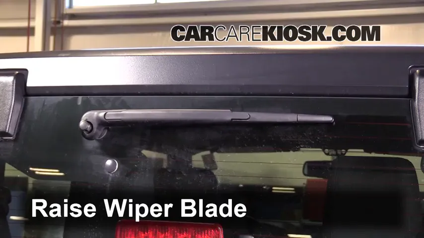 2014 Jeep Wrangler Sport 3.6L V6 Windshield Wiper Blade (Rear)